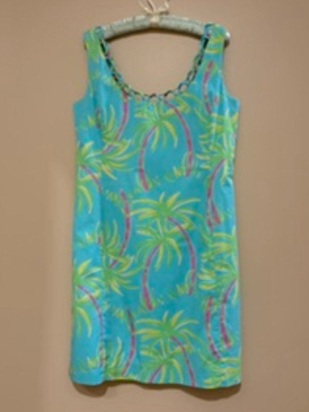 Lilly Pulitzer Sundress - tropical print with great detail - size 10